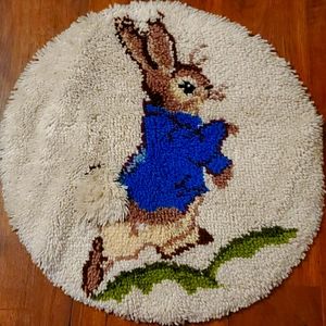 Hook rug,  Petter rabbit,